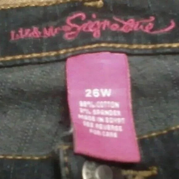 Liz & Me Women's Jeans (46x30) Signature Slimmer - Picture 8 of 16